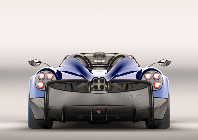 Illustration for article titled The New Pagani Huayra Roadster Is A Gorgeously Complex Twin-Turbo V12 MonsterÂ